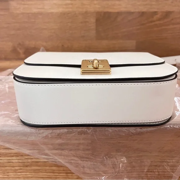 Coach Hutton Saddle Bag 610 Chalk